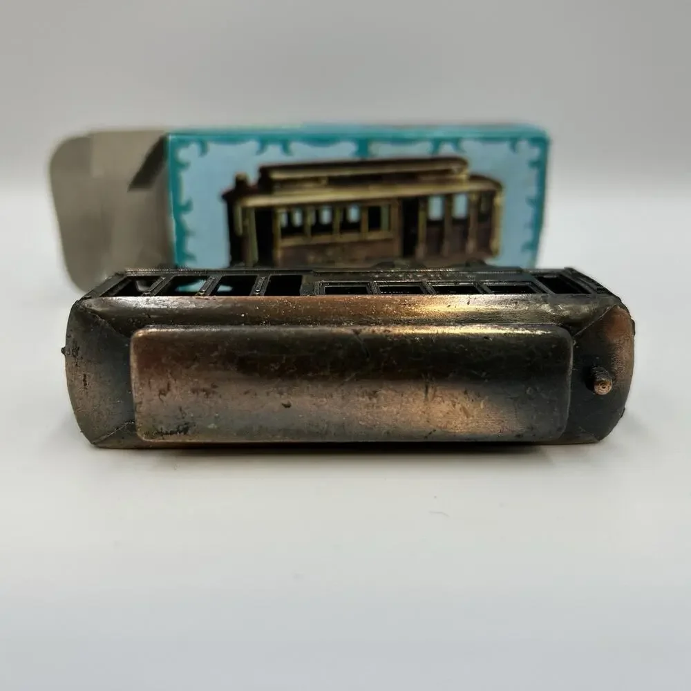 Vintage San Francisco Cable Car Trolly Die-Cast Miniature Pencil Sharpener